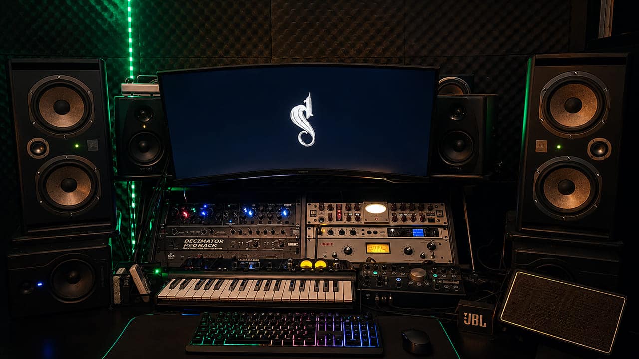 Du bon materiel et des enceintes focal parfaites pour du mastering