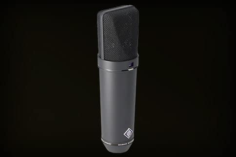 Microphone Neumann U87Ai utilisé au studio 10ème Sens pour des enregistrements professionnels